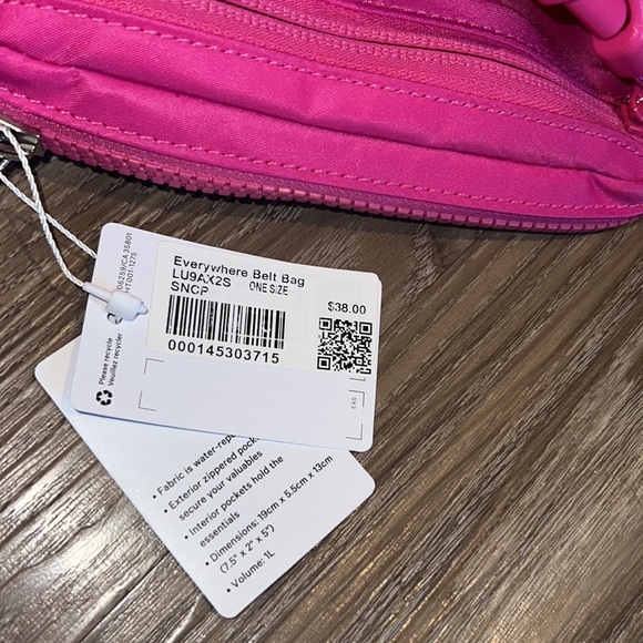 Lululemon sonic pink belt bag - Picture 7 of 8